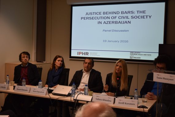 IPHR and OSEPI Roundtable and Report Presentation on Human Rights Defenders in Azerbaijan