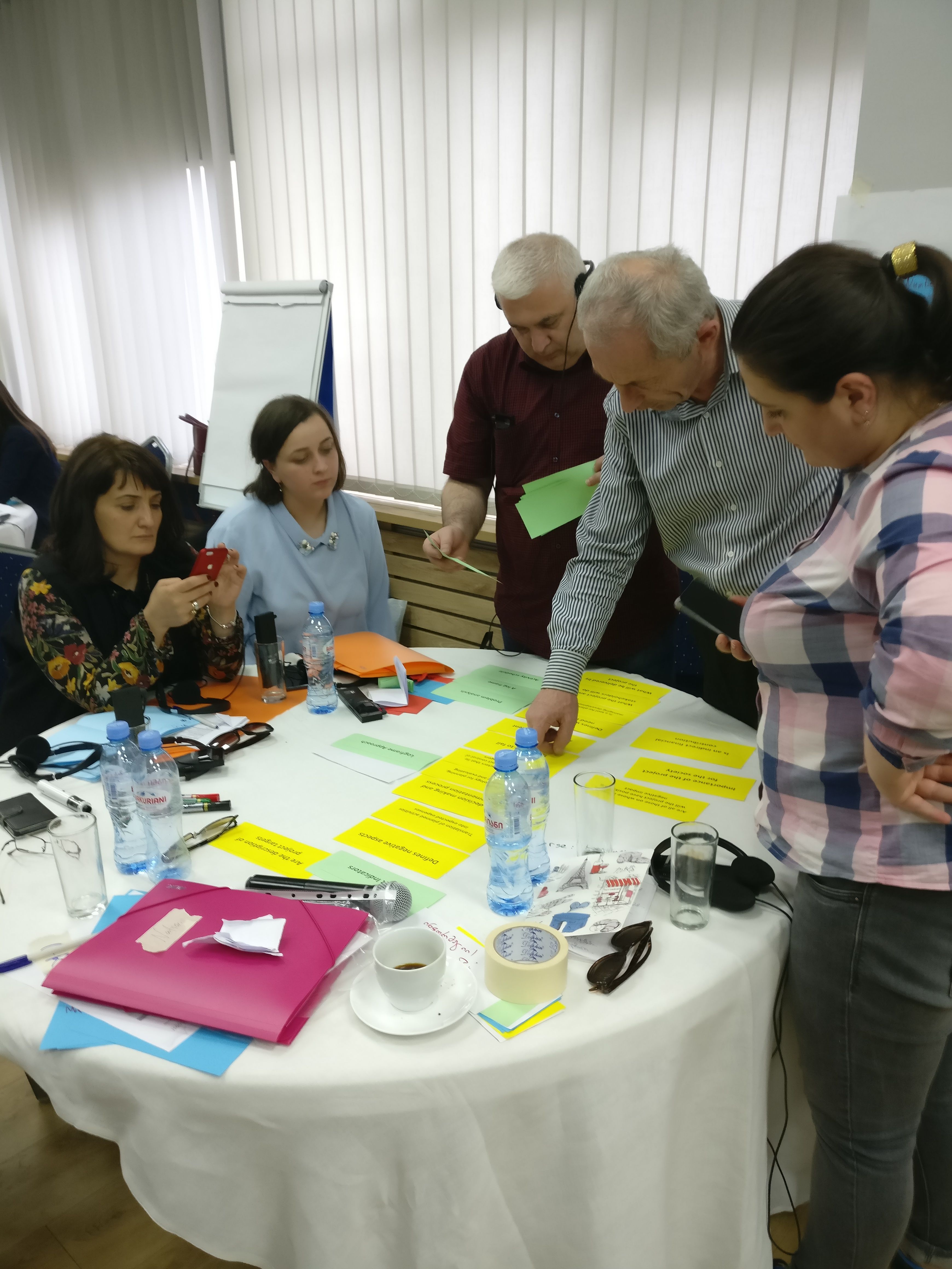 Training events on grant applications for the EUâs CSO-LA and EIDHR Programmes in Georgia held on 24-27 April in Tbilisi