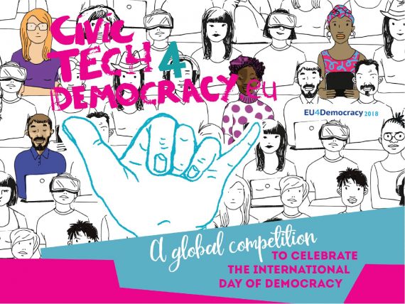 #CivicTech4Democracy: The EU’s Global Competition to Celebrate the  International Day of Democracy – apply before 31 July 2018!