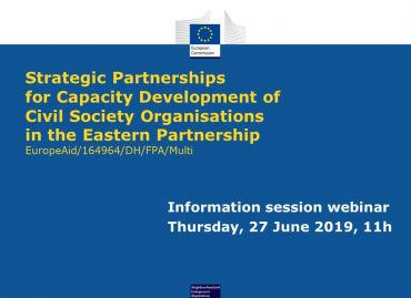 Watch the Webinar of the Information Session for the Call for Proposals “Strategic Partnerships for Capacity Development of CSOs in the EaP”