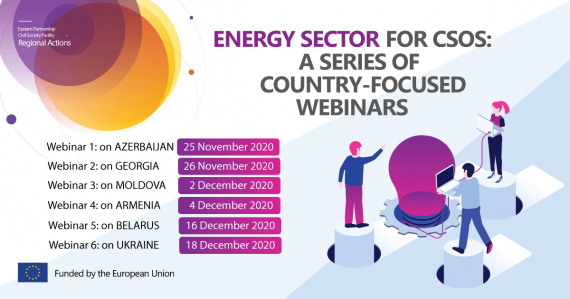 A series of Country-focused Webinars on Energy Sector for CSOs