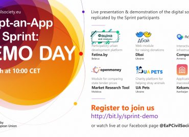 Demo Day of the Adapt-an-App EaP Sprint / March 18, 2021