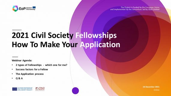 2021 Fellowship: Video of the Webinar for Potential Applicants is Available Now