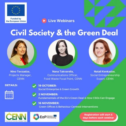 Civil Society & the Green Deal: Webinar Series