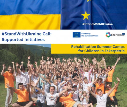 #StandWithUkraine / EU Supported Rehabilitation Summer Camps for Children in Ukraine