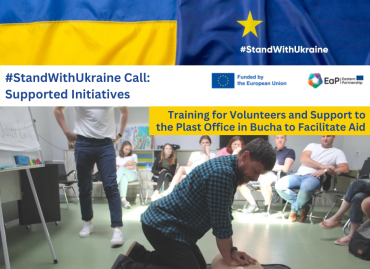 #StandWithUkraine / Supporting Bucha Plast Educational Centre: Training Volunteers and Facilitating Aid Delivery