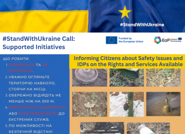 #StandWithUkraine / Keeping Ukrainians Informed: Safety, Rights, Public Services