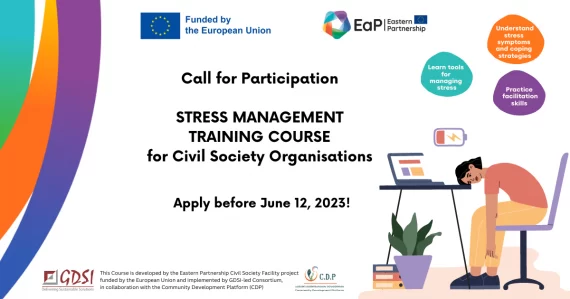 Call for Participation: Stress Management Training Course for Civil Society Organisations