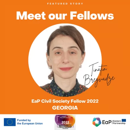 #EaPFellows / Building Bridges of Hope: Tinatin’s Endeavor to Empower Ukraine’s Young Refugees