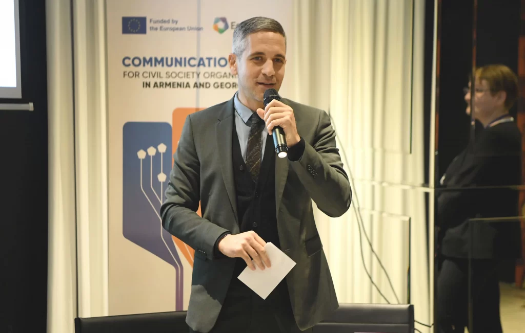 Daniel RACKOWSKI, Attaché, Programme Officer for Civil Society and Democracy at the Delegation of the European Union to Georgia