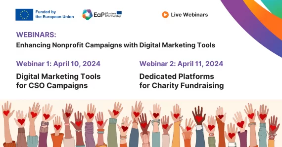 A Series of Webinars ‘Enhancing Nonprofit Campaigns with Digital Marketing Tools’ / 10-11 April 2024