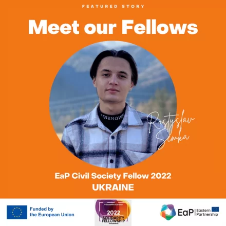 #EaPFellows / Empowering Communities: Rostyslav’s Journey to Civil Society Leadership