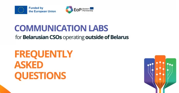 FAQs on 2025 Comm.Labs for Belarusian CSOs operating outside of Belarus