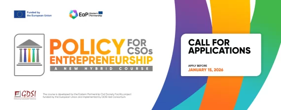 Policy Entrepreneurship for CSOs: New Hybrid Course Policy Entrepreneurship for CSOs: New Hybrid Course