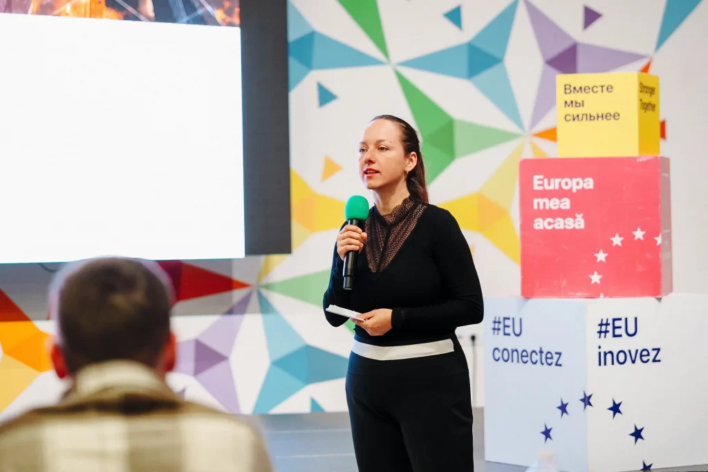 Lucia Arguellova, Programme Officer at DG ENEST, EС