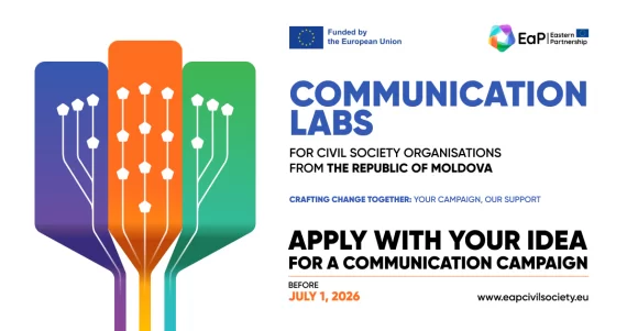 Call for Applications: Communication Labs for CSOs from the Republic of Moldova