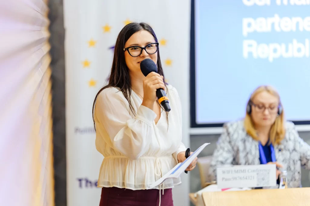 Irina Besliu, Civil Society Programme Officer at the Delegation of the European Union to the Republic of Moldova